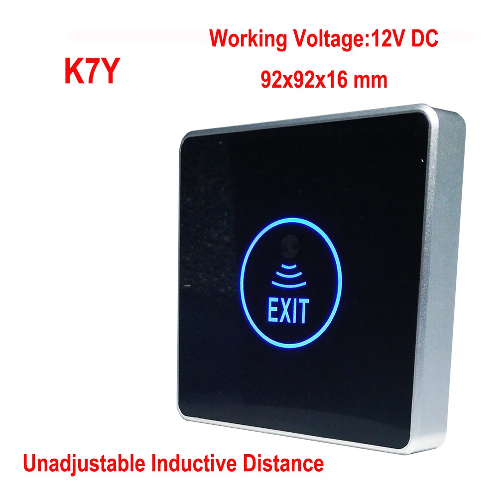 Surface Installation Contactless No Touch Infrared Lock Exit Button IR Door Release Switch: K7Y