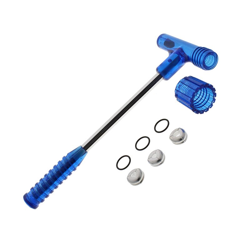 Blue color Impact bullet puller with three sets of collets