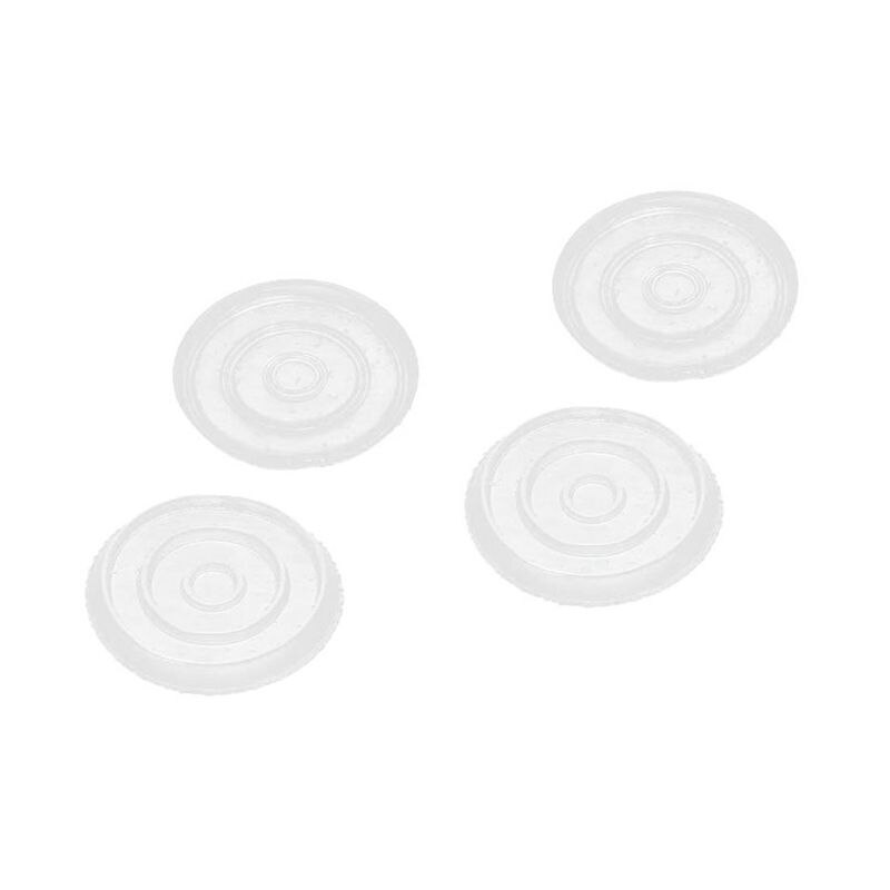 Ronde Antislip Glazen Tafel Dash Mat Pad 18Mm Dia 20Pcs