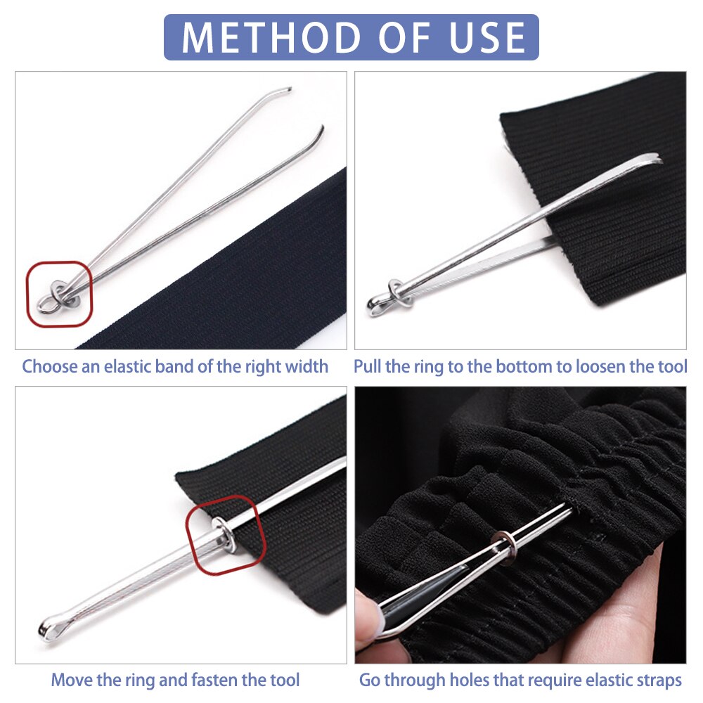 8 hilo negro blanco banda elástica plana cinta de goma para coser ropa pantalones accesorios cinturón elástico cinta ropa DIY