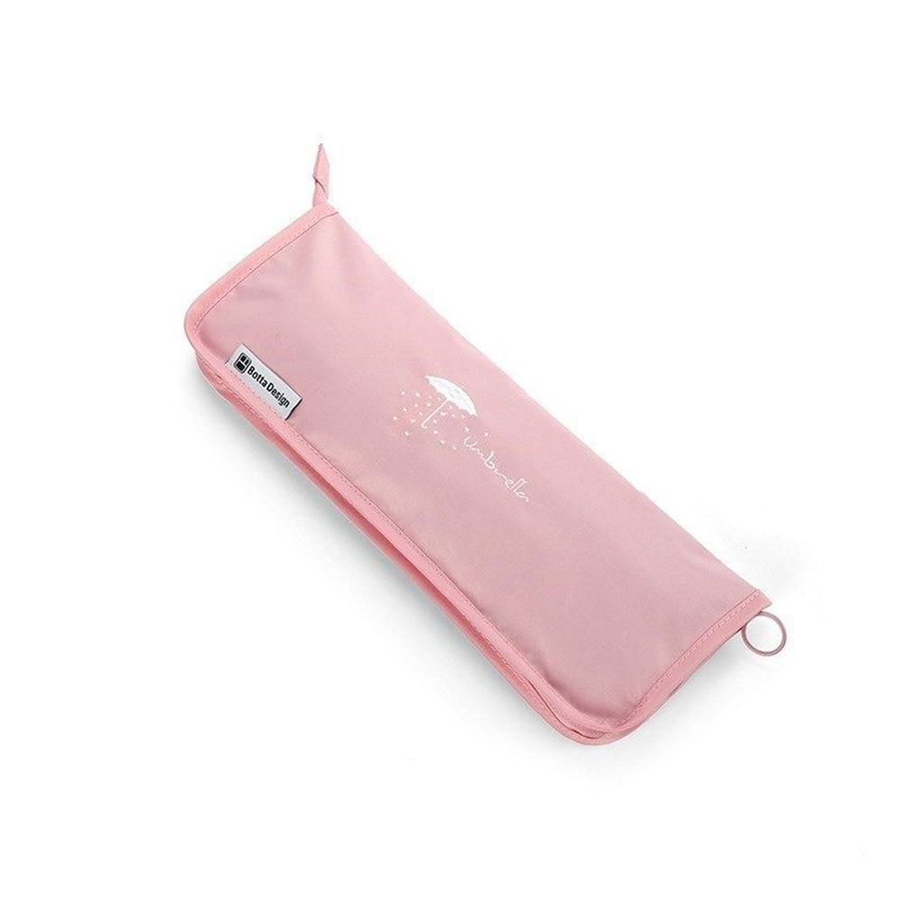 B-LIFE Mode Paraplu Zak Super Water-Absorberende Paraplu Bag Case Ritssluiting Draagbare Roze Roze Voor Meisjes