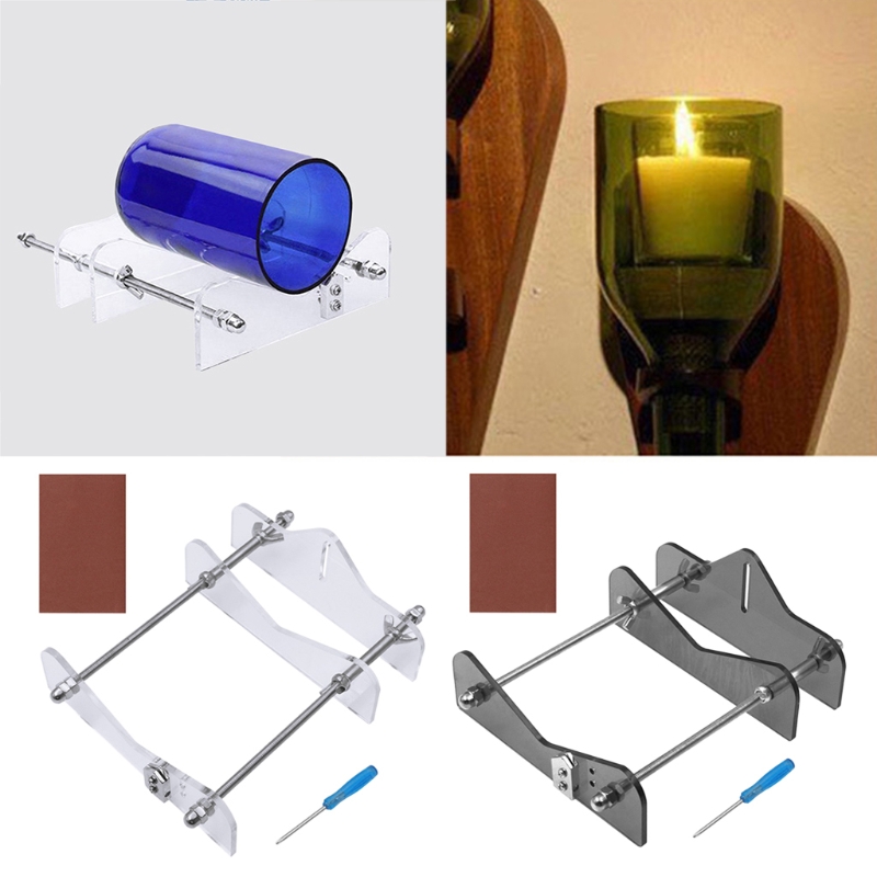 50LB DIY Glass Bottle Cutter Machine for Cutting Wine Beer Liquor Many Glass Bottles Complete Bundle for Handicraft Projects