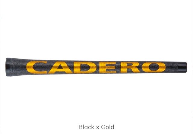 Kristal Standaard Cadero 2X2 Pentagon Air Ner Golf Grips 9 Kleuren Beschikbaar Transparante Club Grip: black golden