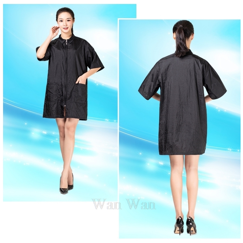 Dunne kappersuniformen, kappersjas, kappersschort, anti-haar, antistatische kleding voor huisdierverzorging  y0505