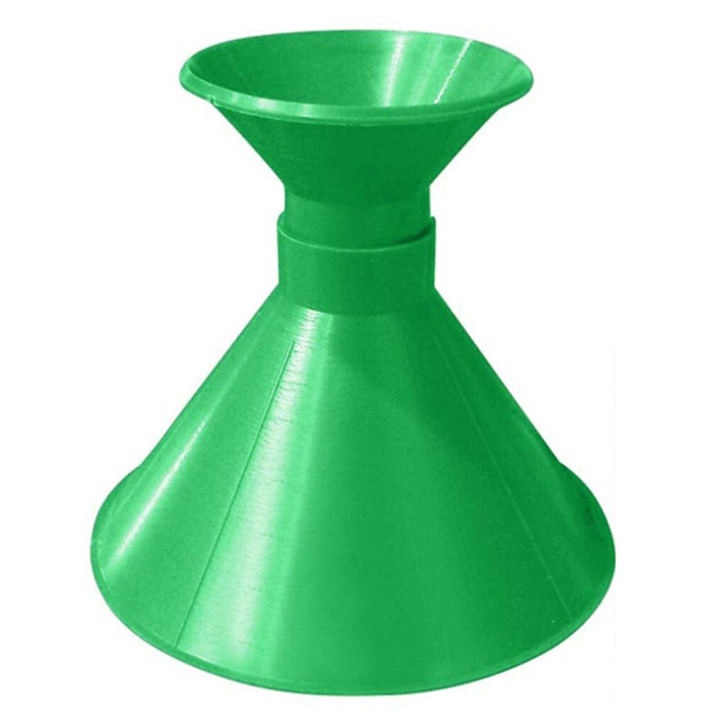 Kit de grattoir à glace | Gratte-glace pour pare-brise de voiture, entonnoir en forme de cône, outils pour la dépose de la neige: green