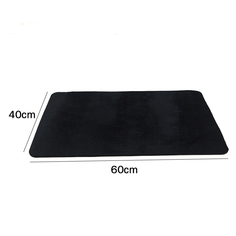Tappetino per carte da Poker professionale da vicino (nero, grande 60*40CM) trucchi magici illusioni oggetti di scena accessori per maghi
