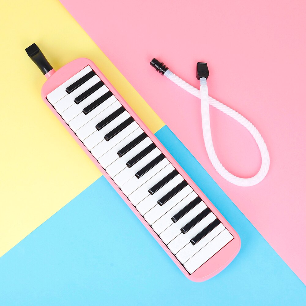 32 Keys Mouth Organ Musical Instrument with Carrying Bag for Music Lovers Child Beginners Adult Mouth Organ Blowpipe Teaching