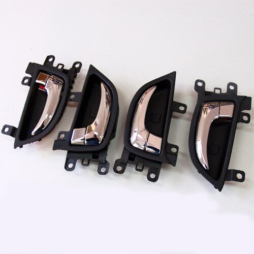 Onderdelen binnendeurgreep chroom 4 stuks voor hyundai elantra oem 826103 x 010ry 826203 x 010ry