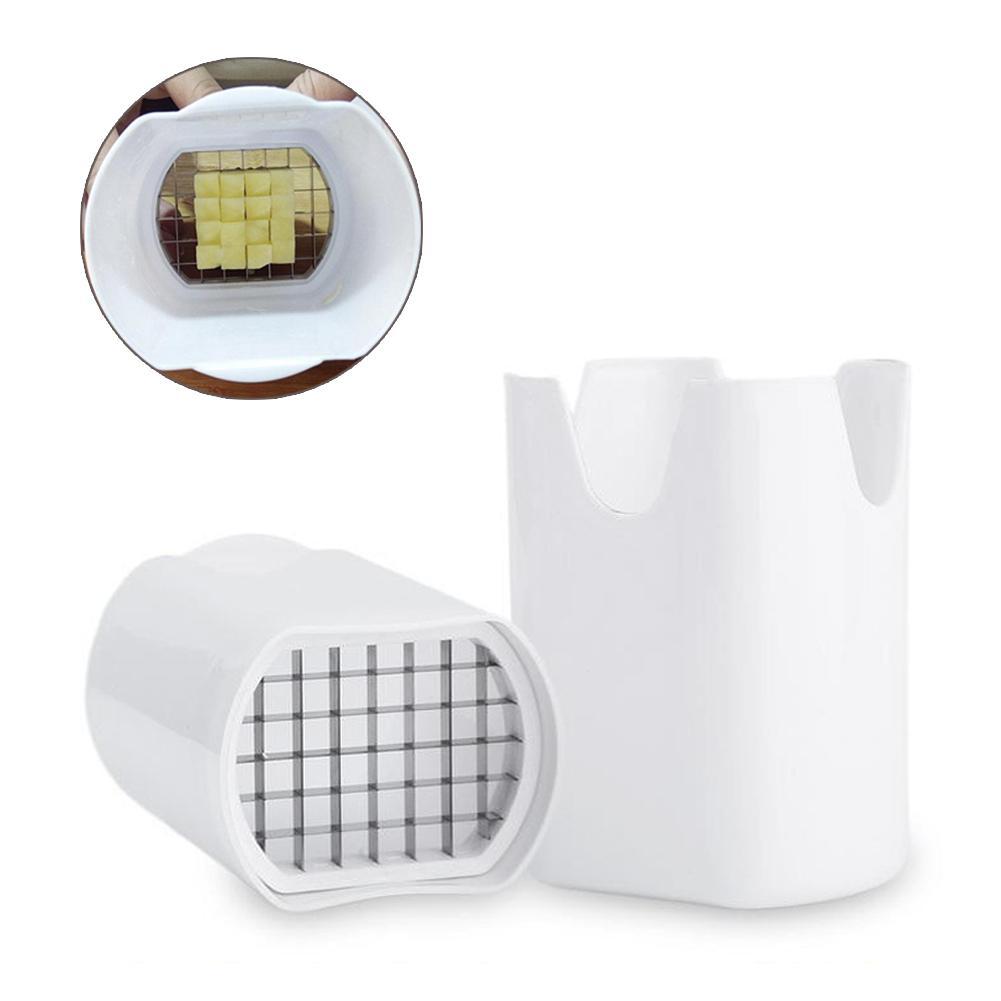 Easy Chip Cutter Chipper French Fry Potato Chopper Makes Perfect Fries Chips KW