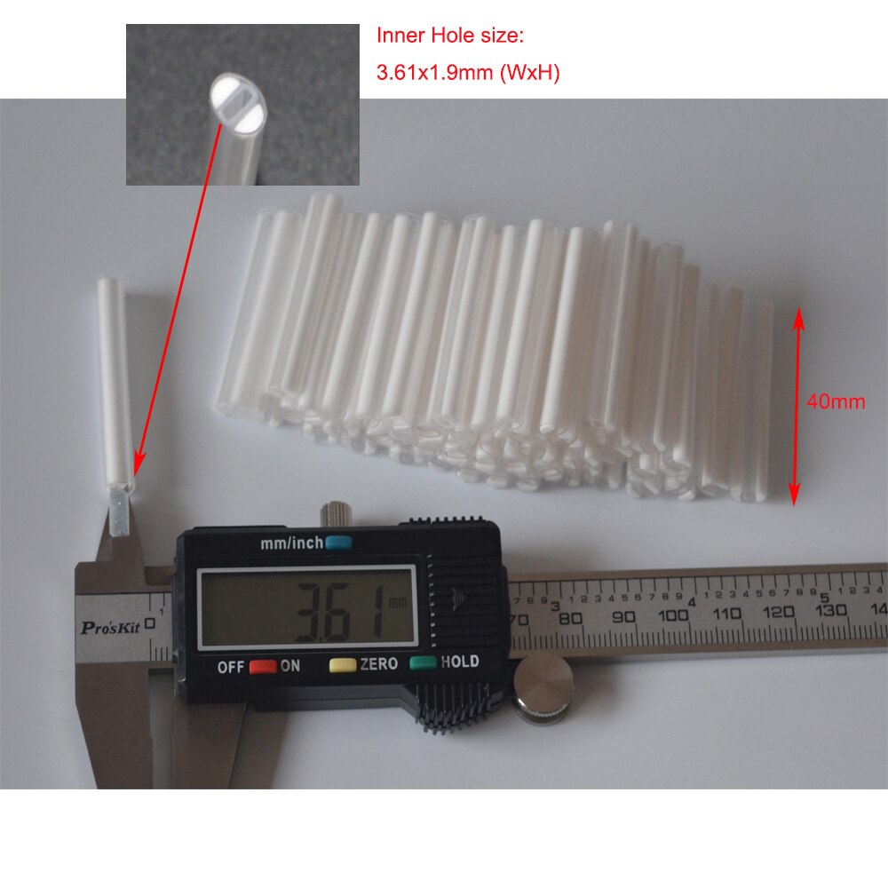 Ribbon Mass Fiber optic Fusion Splice Protection Sleeves, Optical Fiber Protector for 12 Fibers, Heat shrinking tube 100PCS