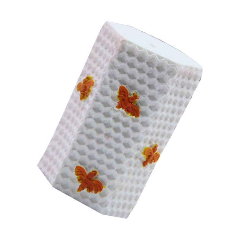 3d honeycomb silikon arom ljus mögel tvål lera gör själv tårta choklad verktyg  c63b