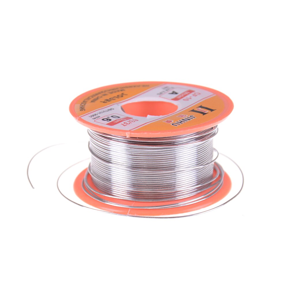 Flux 2.0% Tin Lead Tin Wire Melt Rosin Core Solder Soldering Wire Roll 0.5/0.6mm