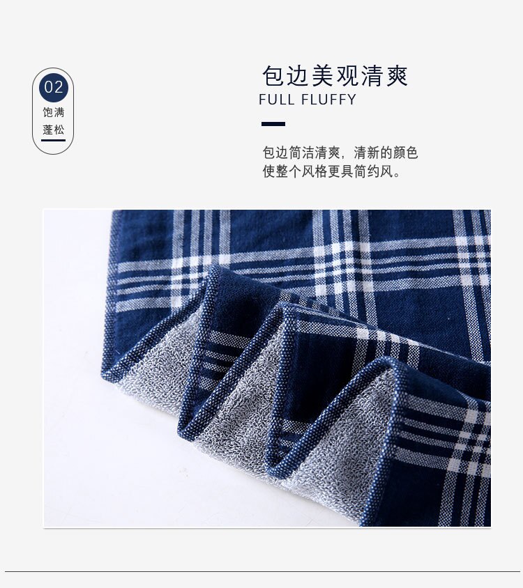 100% cotton bath towel set Xinjiang long-staple cotton set towel bath towel three-piece square set towels bathroom set