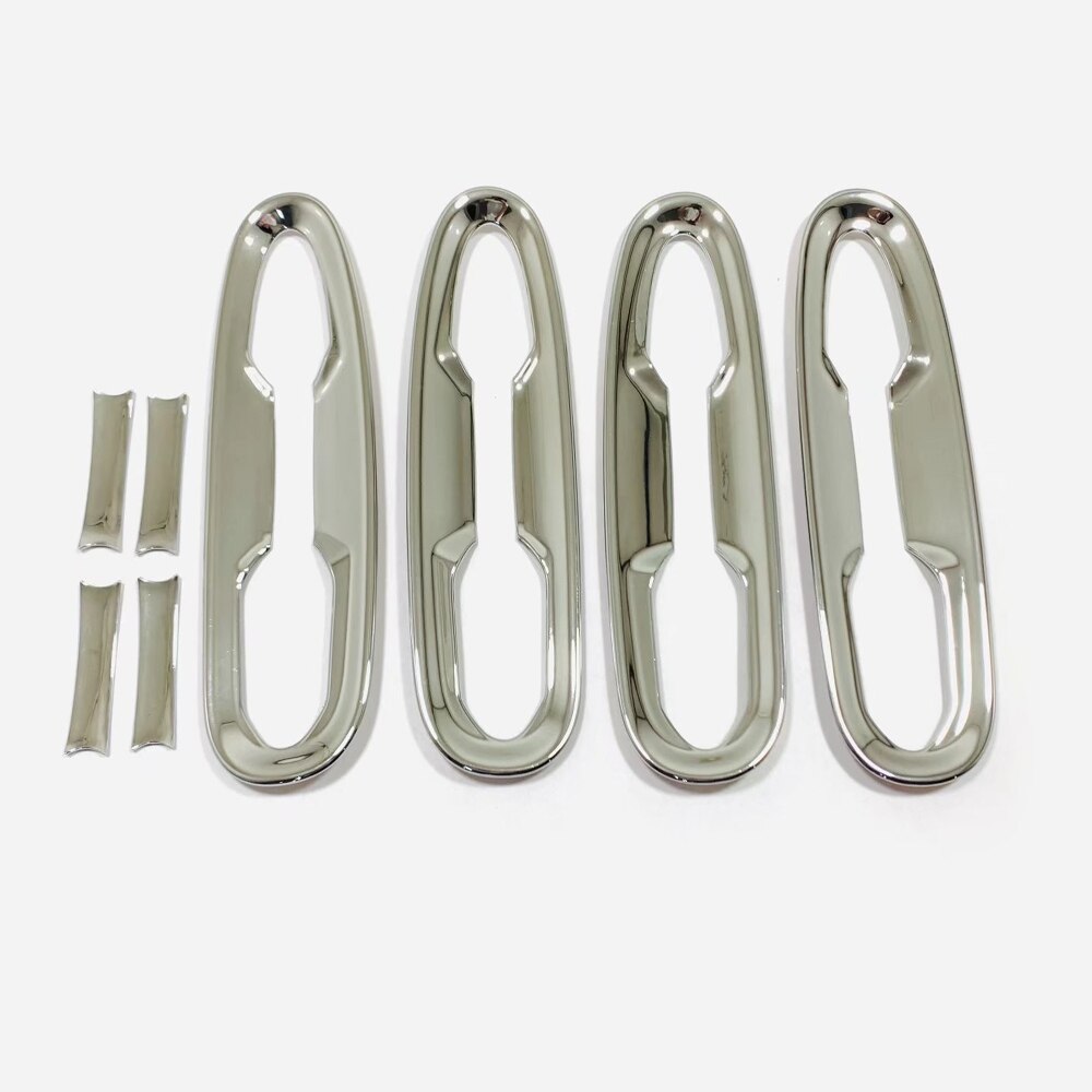 For Toyota Sienna 2022 Chrome Car Door Handle Bowl Side Door Bowl Cover Trim Protectors Exterior Car Styling Accessories: ABS Chrome