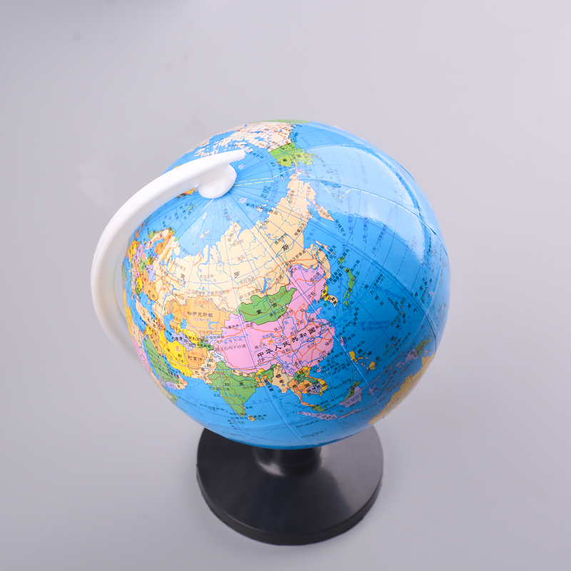 360-degree Rotating Student Globe Geography Educational Decoration Children Learn Large Globe World Earth Map Teaching Aids