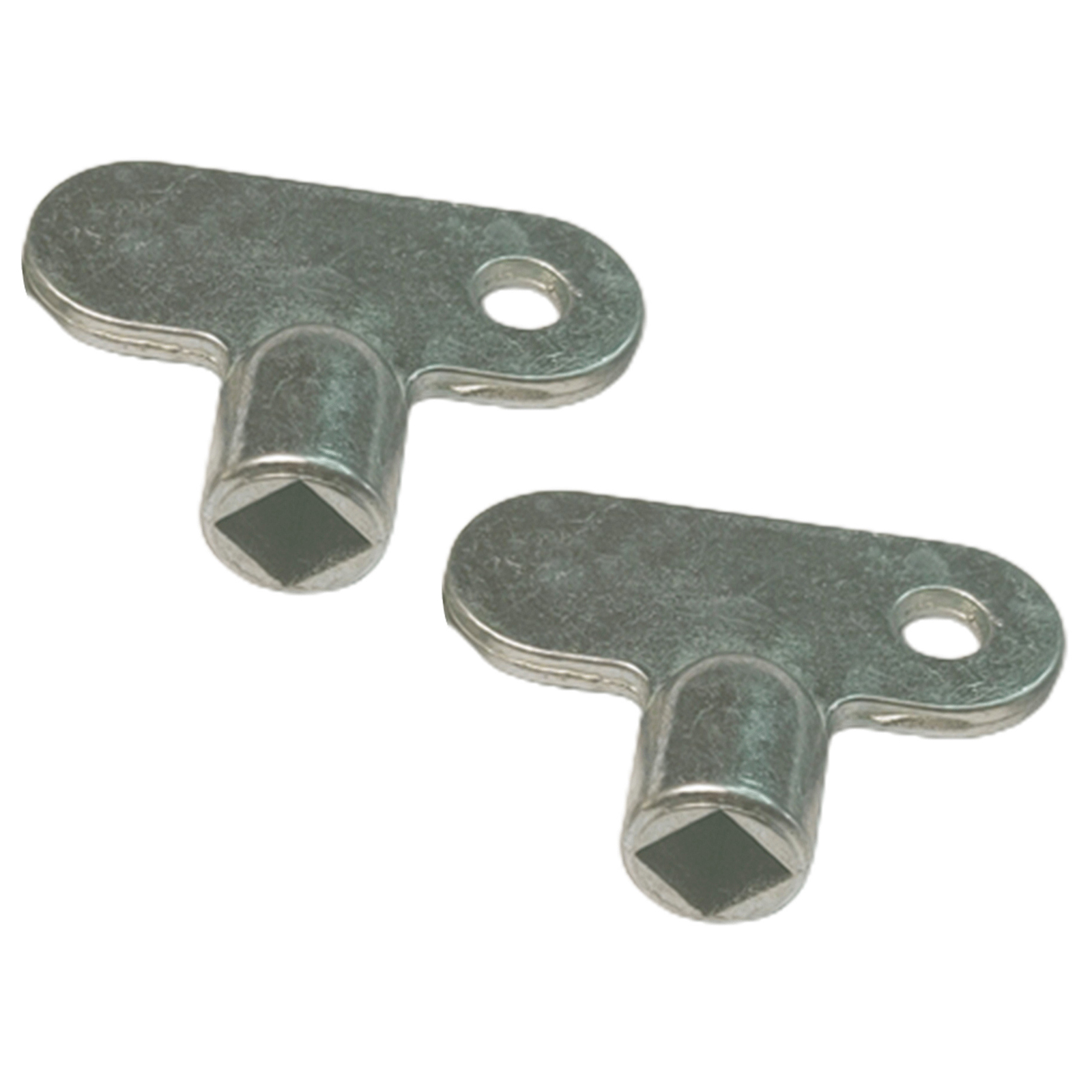 2Stck Kühler Schlüssel Auslass Ventil Schlüssel Zink-legierung Platz 5 × 5mm Kühlung Pneumatische Ventil Schlüssel Kühler zubehör: Schwarz