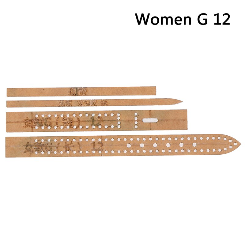 Women Men Watch Strap Band Stencil Template Mold Mould DIY Leather Craft Tool: 5