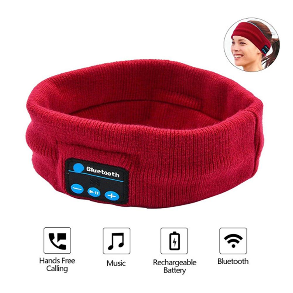 Draadloze Bluetooth 5.0 Stereo Hoofdtelefoon Running Oortelefoon Voor Mannen Vrouwen Slapen Oogmasker Muziek Sport Hoofdband Headset Наушники