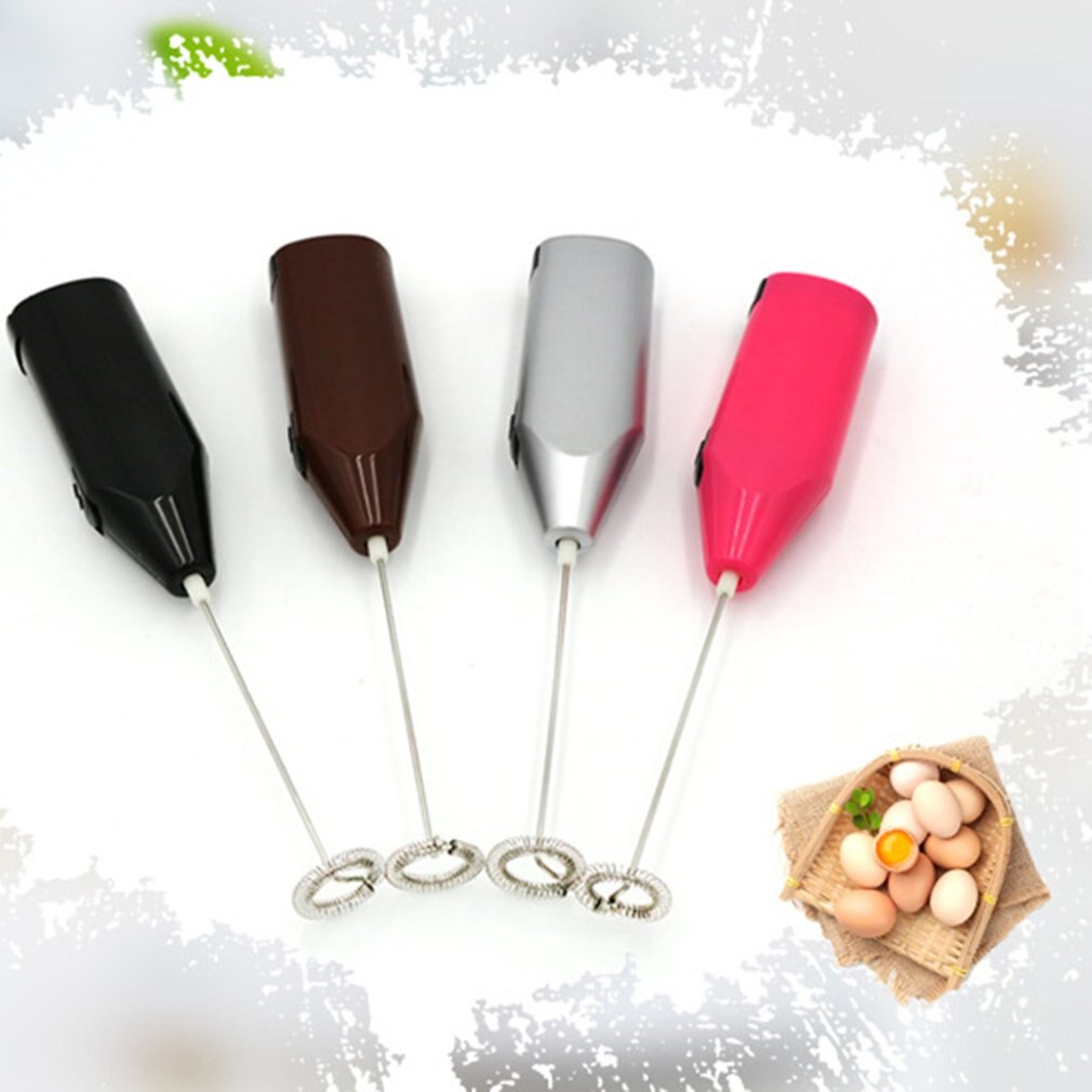 Handheld Electric Coffee Milk Egg Beater Whisk Frother Mixer Foamer Stirrer Whisk for Coffee Milk Drink Kitchen Tool