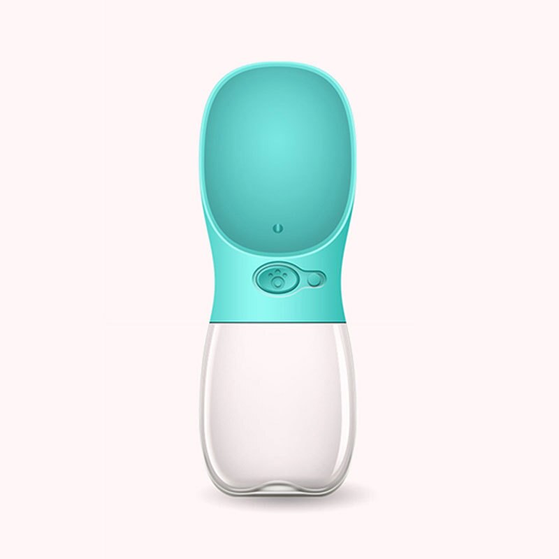 Draagbare waterfles voor huisdieren, voor kleine en grote honden, reispuppy, kattendrinkbak, waterdispenser voor buiten, voerbak voor huisdieren, huisdierproduct: Blauw / 550ml