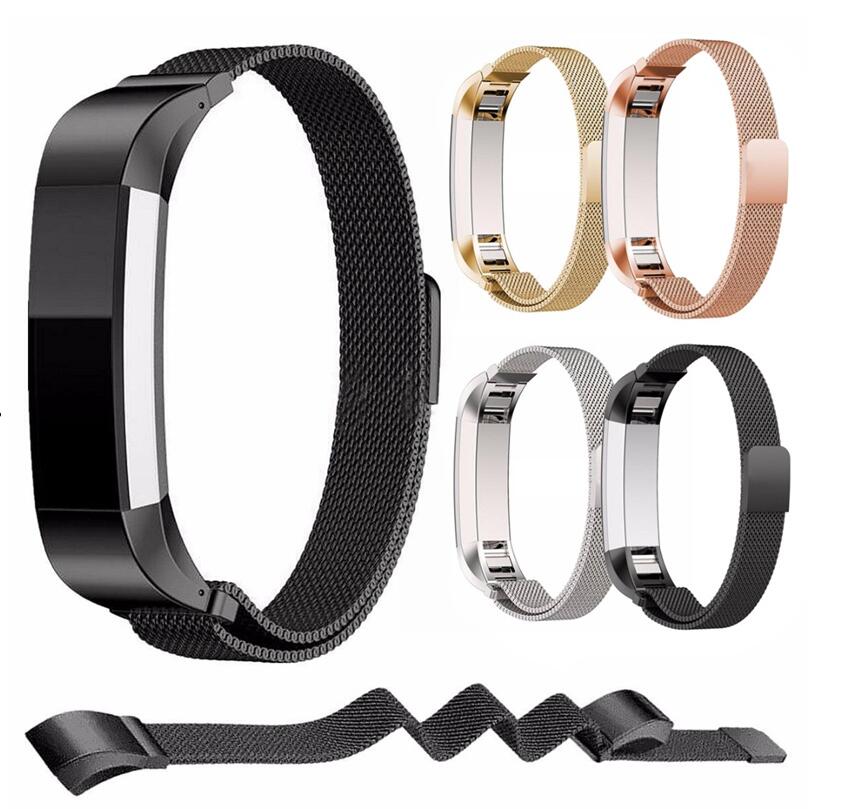 Vervangende metalen polsband in 11 kleuren voor fitbit alta-armband, hartslagmeter, smartwatch en accessoires.