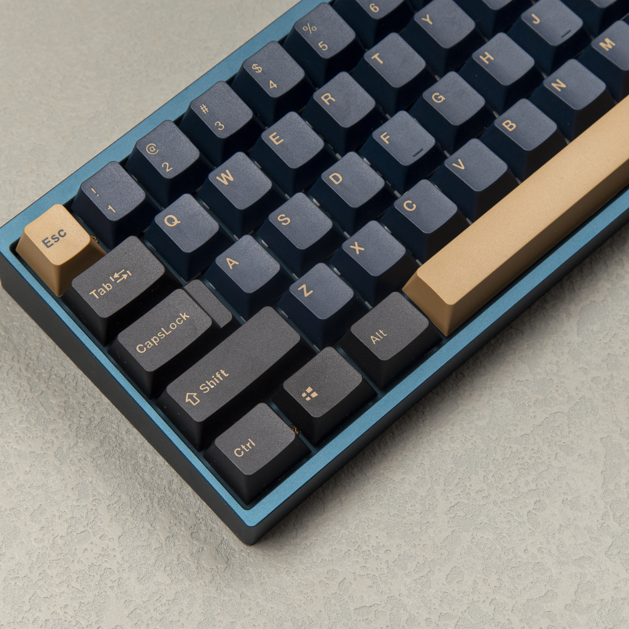 135 keys set Red Samurai Blue Samurai PBT keycap Double Shot Keycaps OEM Profile for GMK Cherry MX Switch Mechanical Keyboard: Blue samurai