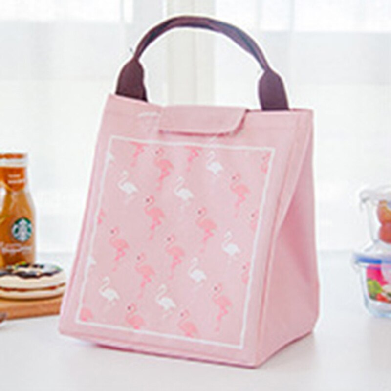 Flamingo varmeisolering babypose mælkeflaske holde varm vandtæt klapvogn arrangør bærbar mad brystvarmer mbg 0323: Lyserød