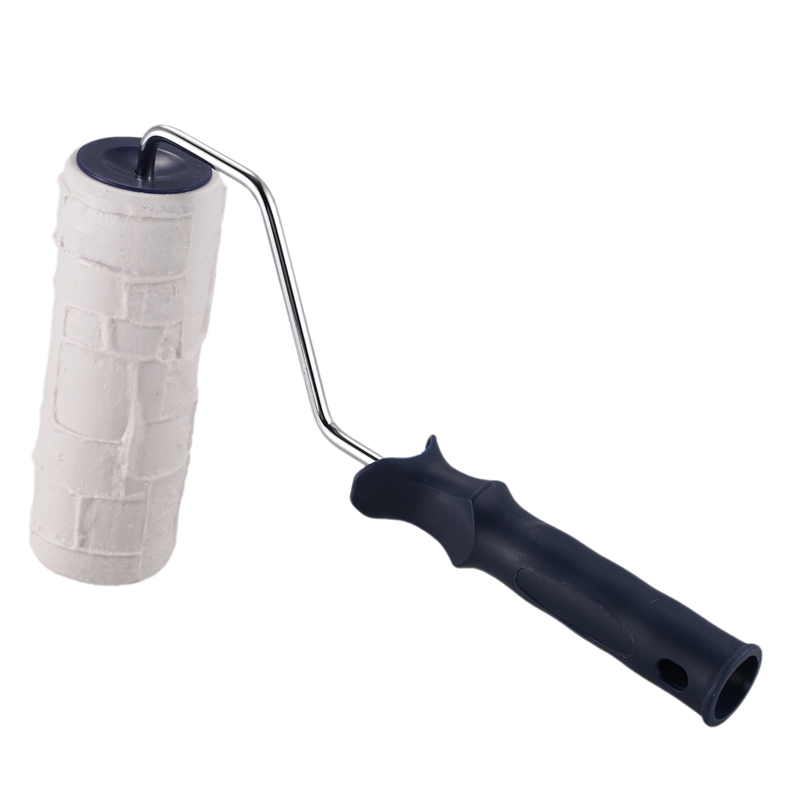 Rodillo de Pintura con patrones, herramientas decorativas Iwata Rolo de Pintura, rodillo de tinta para Pintura de pared, camino de jardín de piedra de imitación 2205TS