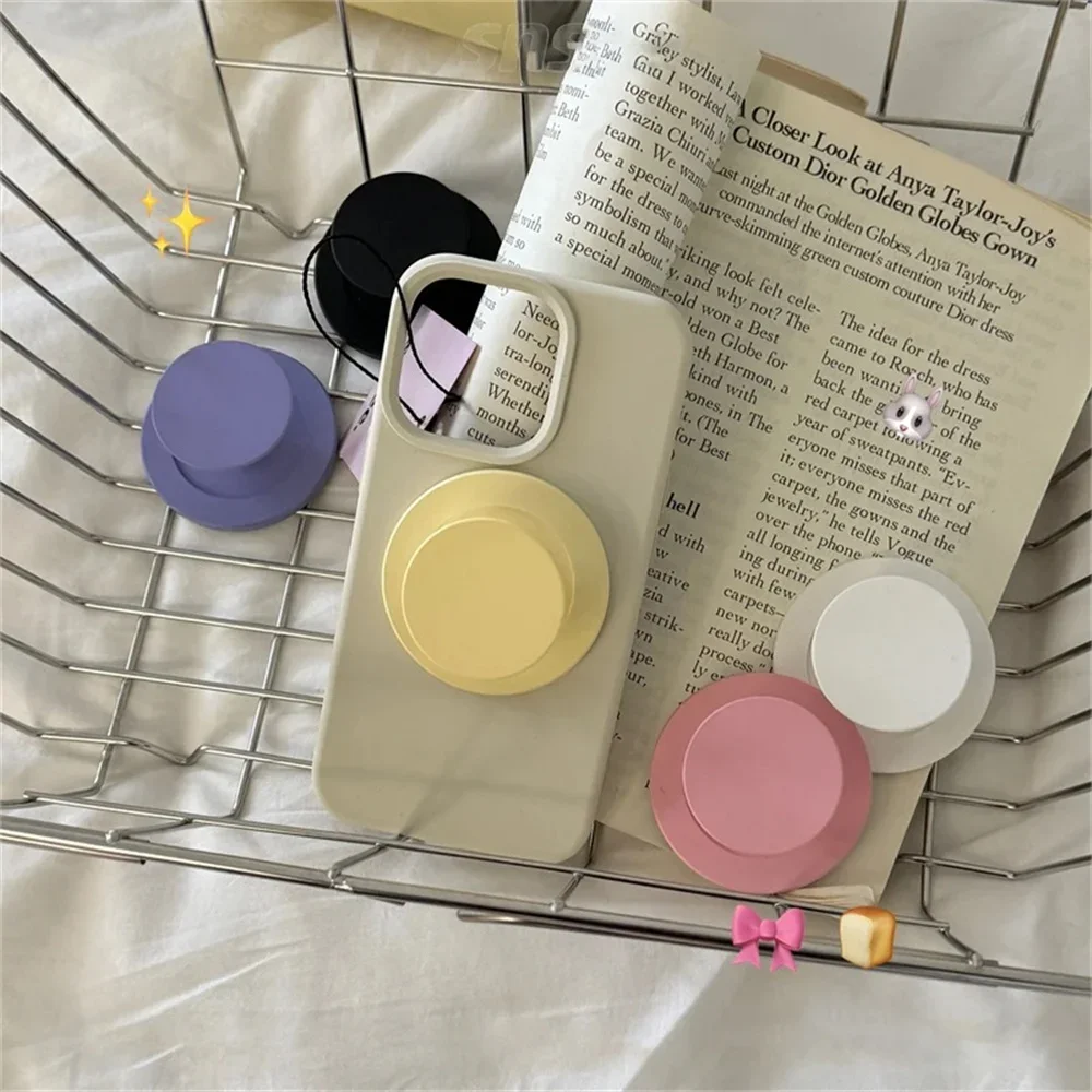 Koreanischer 3d- farbiger halter für magsafe magnet-handyhalterung, tok grip tok ständer für iphone kabelloses ladecase, fingerhalter
