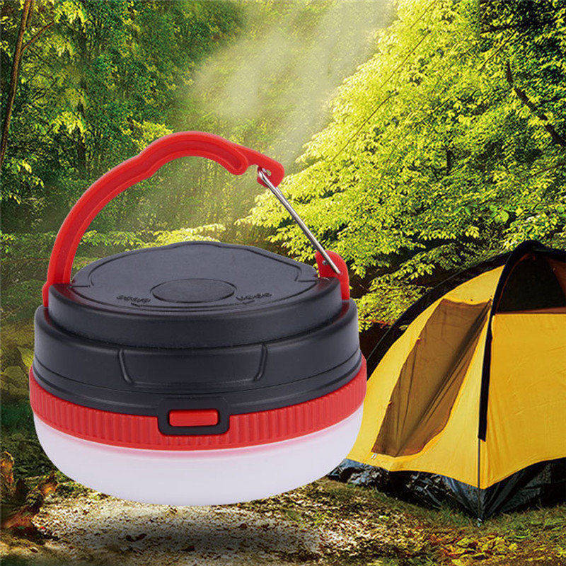 LAIDEYI LED Portable Camping Lights 3W LED Camping Lantern Waterproof Tents Lamp Outdoor Hiking Night Hanging Lamp