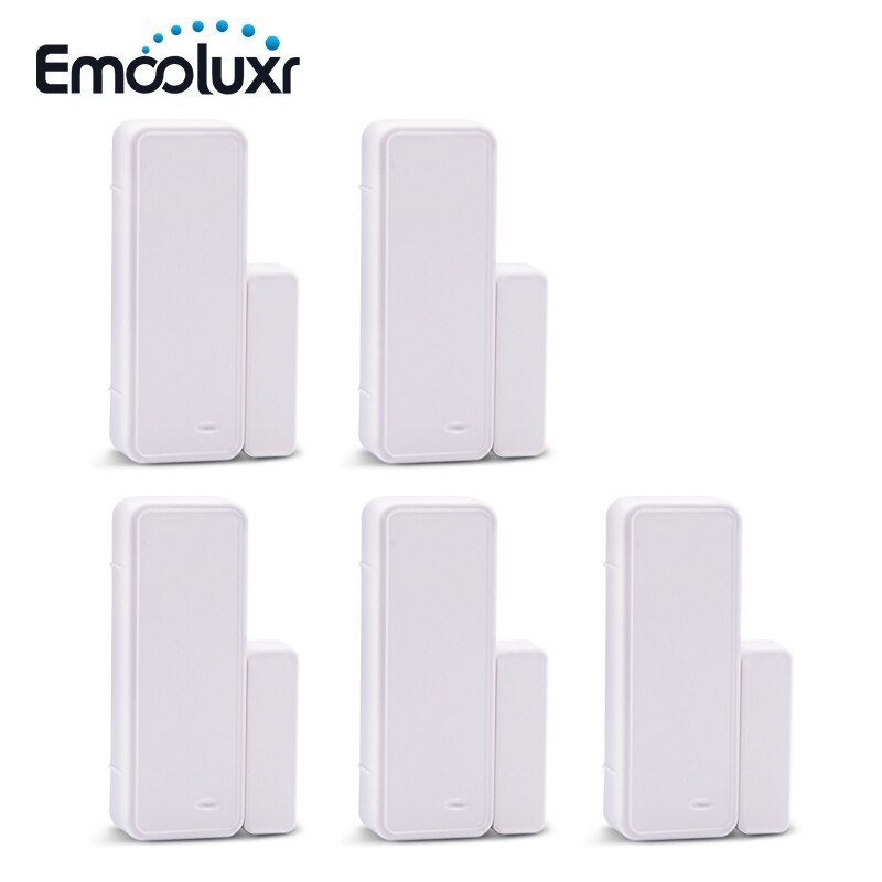 5pc 433MHz EV1527 two-way wireless intelligent door/window sensor, APP control wifi door detector for alarma casa G90B plus G90E