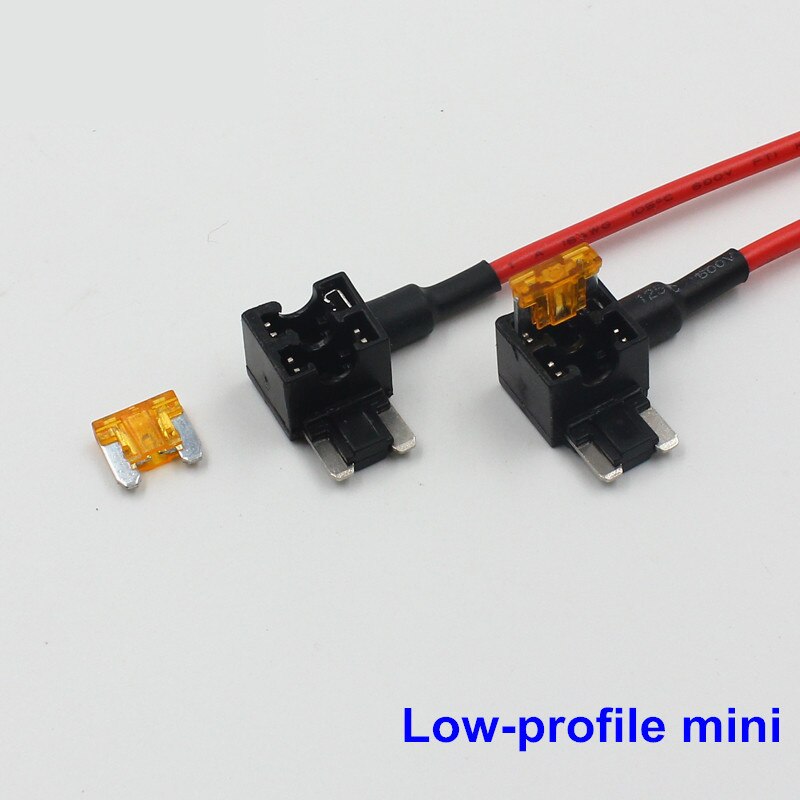 Rockeybright 5A 10A 30A Blade Fuse Boxes Holder Add A Circuit Standard Mini Micro Car Piggy Back Fuses Tap Dual Circuit Adapter