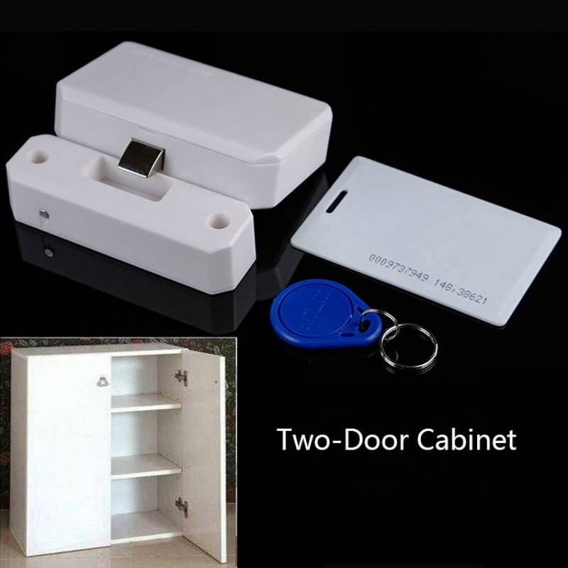 Invisible Drawer Lock RFID Card Lock Free Of Opening Intelligent Cabinet Lock HID/Open Mode