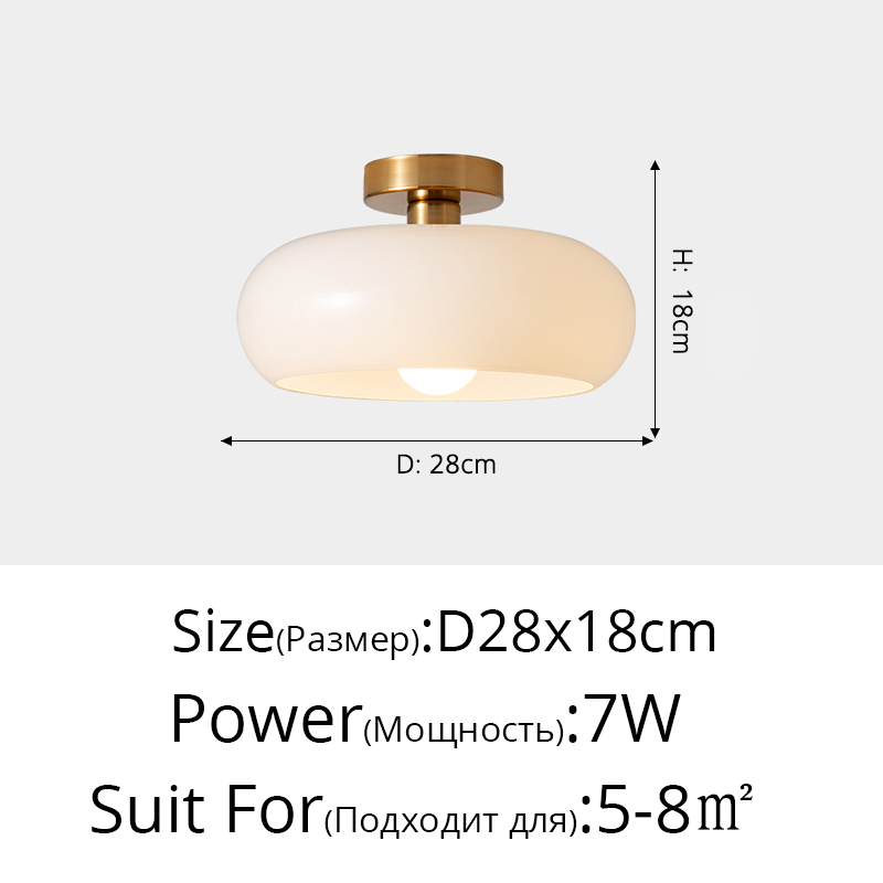 Moderne oranje witte glazen kroonluchterverlichting voor woonkamer, eetkamer, slaapkamer, plafond, binnen, hanglamp, dimbare home deco-lamp: Goud