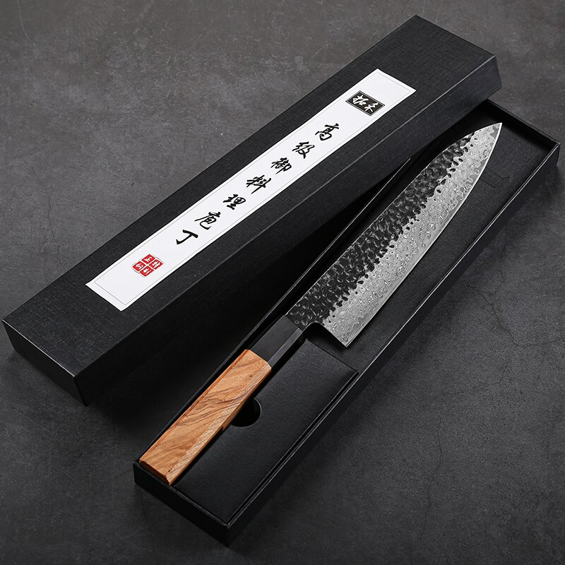 Handmade Clad Steel Japanese Kitchen knives Chef Knife Nakiri Knife Meat Cleaver Sushi Knife Utility Knives Cutter: CK8-X02