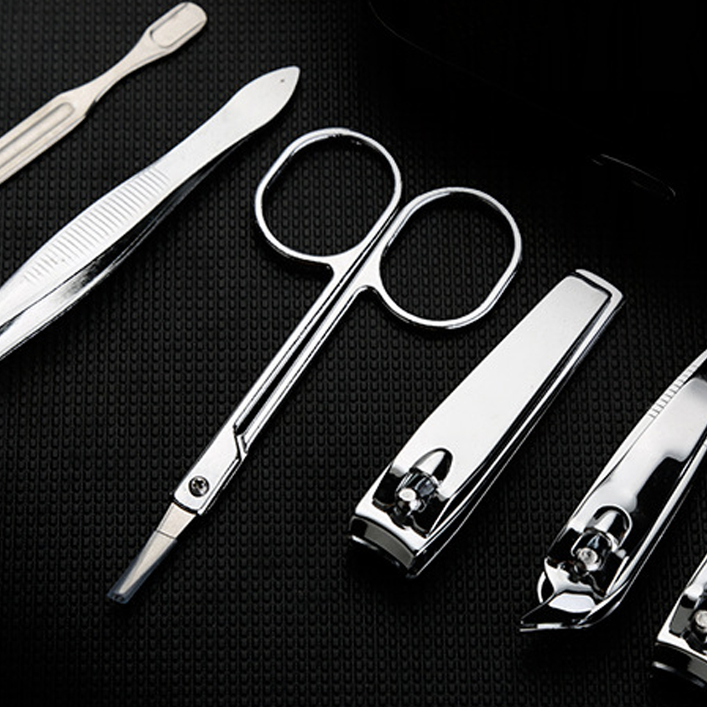 Manicure set 10 pcs/set stainless steel universal home office manicure set nail clipper tool