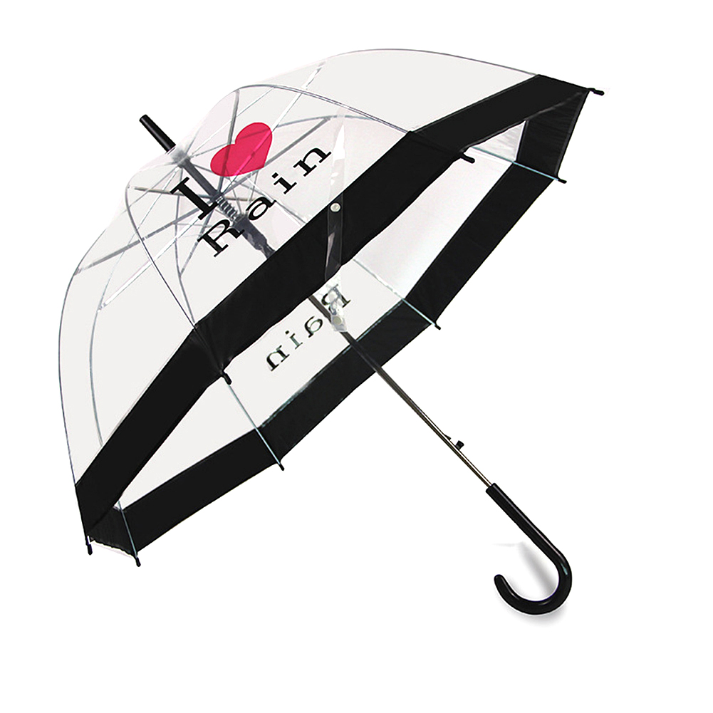 Plast eva gennemsigtig paraply regn solrige kvinder piger damer nyhed varer lange håndtag paraplyer regntætte paraplyer: 3