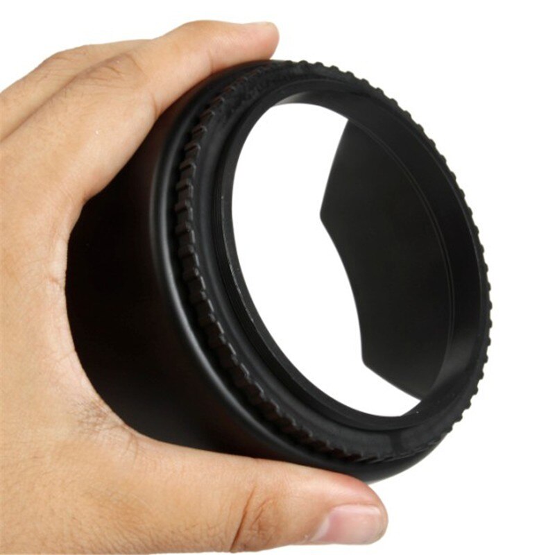 SLR Camera 49mm - 77mm 52mm 58MM Flower Petal Tulip Lens Hood Screw Mount for Canon Nikon D3300 D5300 D5200 D5500 D3200 D7100