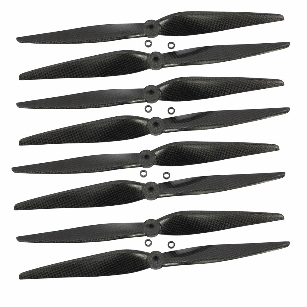 F05321 4Pairs 11X5 3K Carbon Fiber Propeller Cw Ccw 1150 Cf Props 2-Bladen Voor rc Drone Quadcopter Hexacopter Multi Rotor
