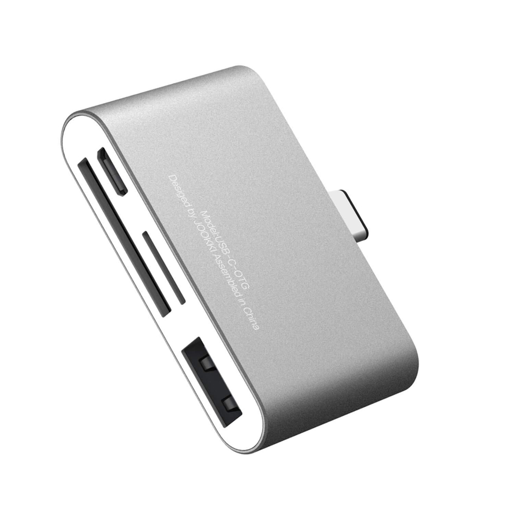 Usb type c kortlæser usb c hub thunderbolt 3 adapter usb-c til usb otg tf sd micro usb til macbook pro samsung  s10 s9 s8 huawei