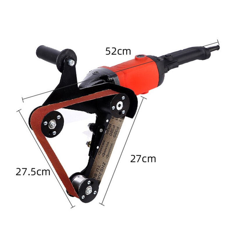 Multifunktionel  m10 jern vinkelsliber slibebånd adapter tilbehør til slibemaskine slibe polere maskine