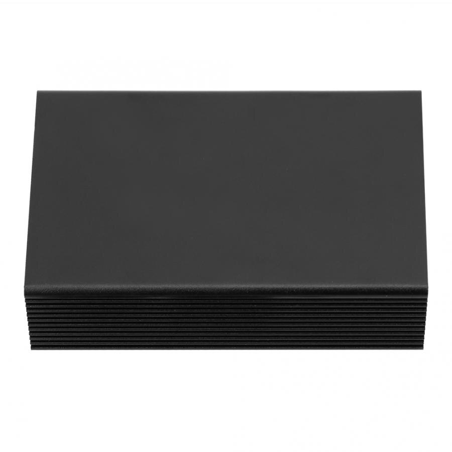 Aluminium Behuizing Diy Elektronische Project Case Pcb Instrument Gprs Printplaat Behuizing Waterdichte Aansluitdoos 27x66x100mm