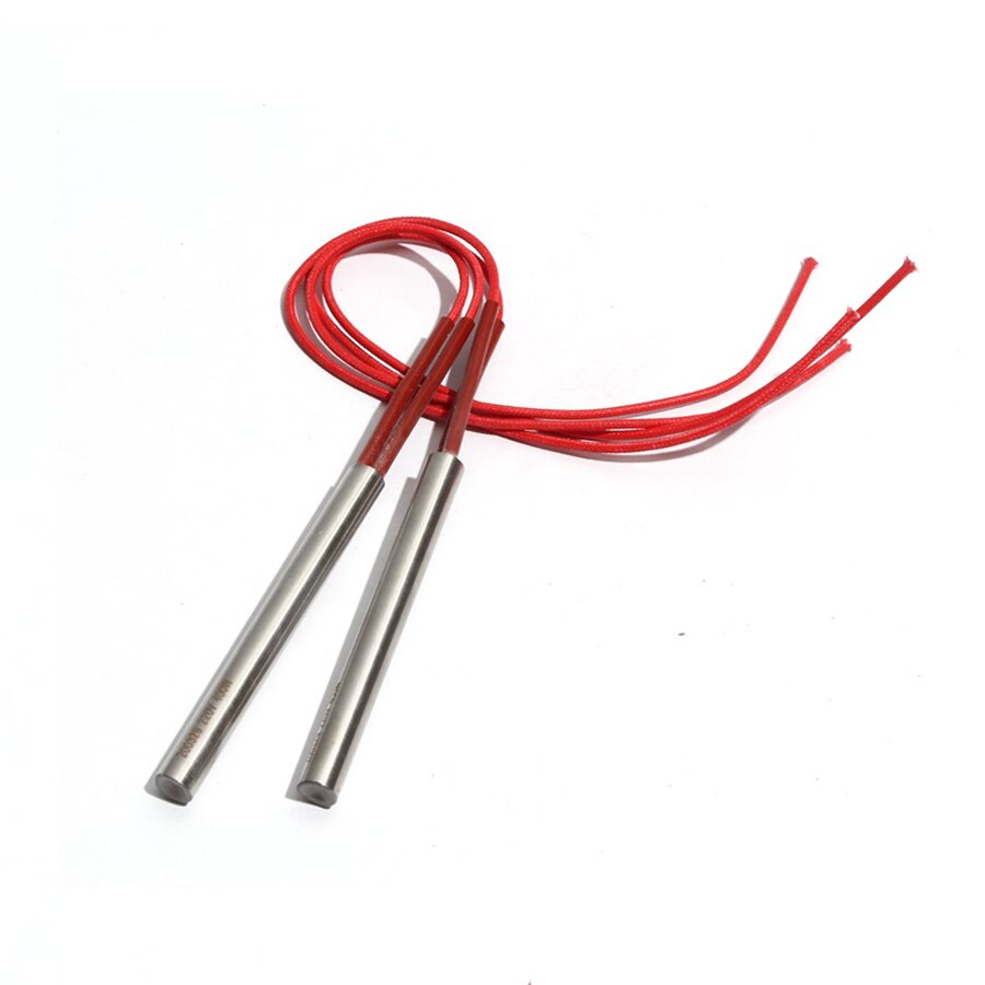 10 sztuk 12.5mm 98 ~ 115mm 201SUS pojedynczy klosz podwójna rura grzewcza 110V/220V/380V podgrzewacz rurowy 300/310/330/340/360W Element elektryczny