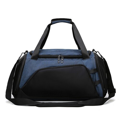 Training Gym Bag Sports Bag Men Woman Fitness Bags Durable Multifunction Handbag Sporting Outdoor Tote For Male: Blue
