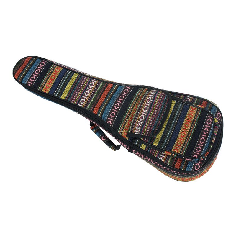 23 Inch Portable Cotton Nylon Padded Bass Guitar Gig Bag Ukulele Case Box Guitarra Cover Backpack With Double Strap
