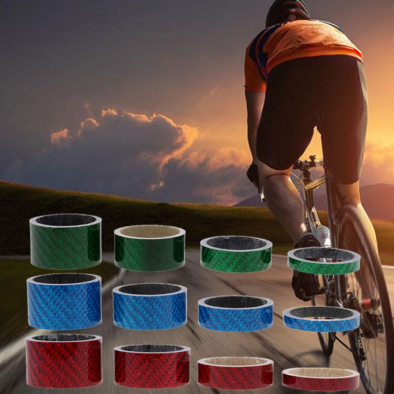 COYUN 4 Stuks Framebescherming Fiets – Koolstofvezel Look, PVC, Mat Zwart, Waterdicht, Voor MTB, Racefiets En Meer