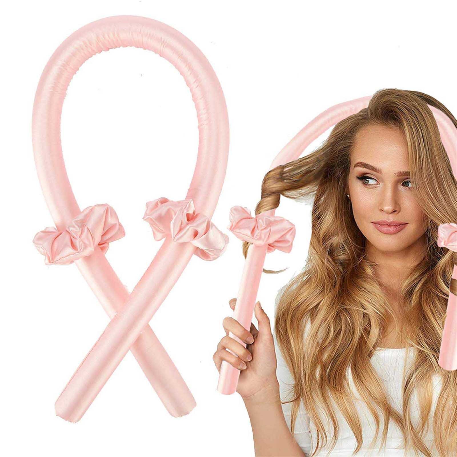 Heatless Curling Rod Headband No Heat Curls Ribbon Hair Rollers Sleeping Soft Headband Hair Curlers DIY Hair Styling Tools