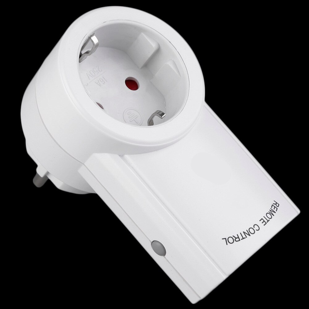 Wireless Remote Control Home House Power Outlet Light Switch Socket 1 Remote EU Connector Plug DC 12V