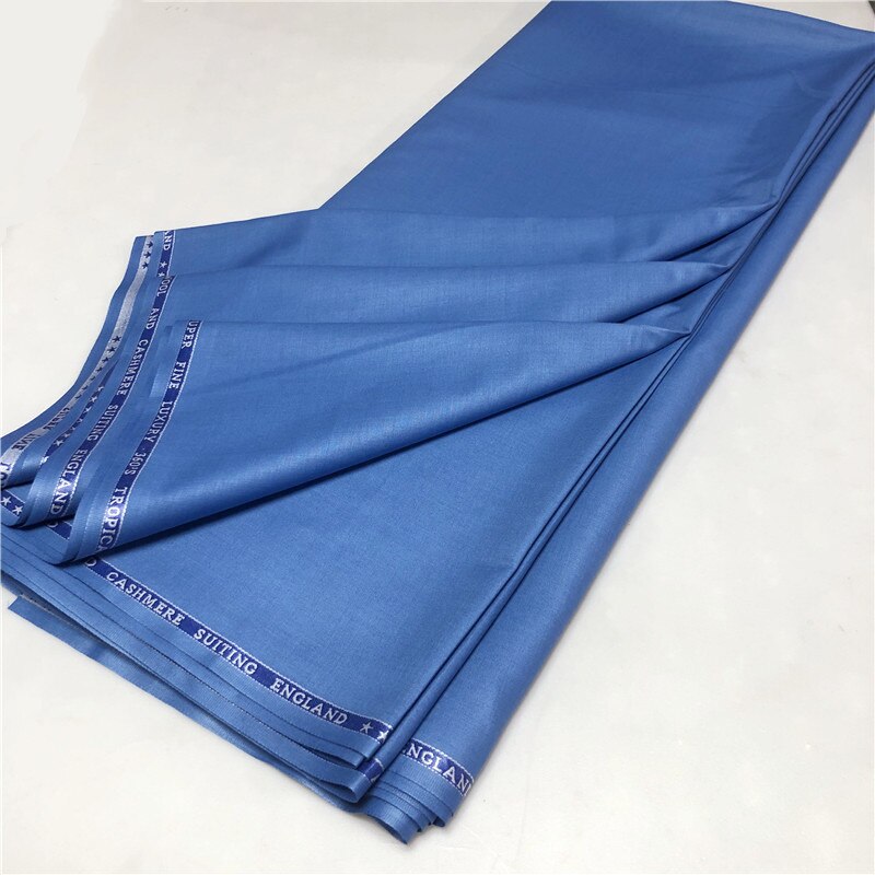 Italië Super Cashmere Wollen Stof Voor Mannen Naaien Shirt Zachte mouwloze kledingstuk Materiaal 5Yards Beste atiku