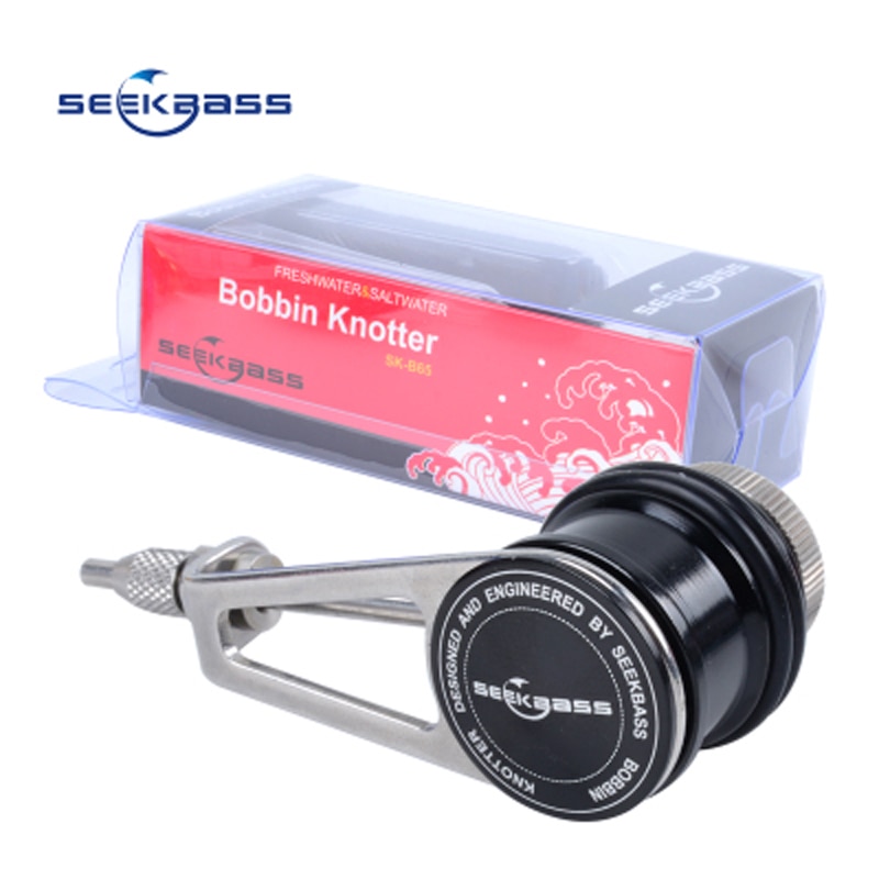 SEEKBASS KNOT ASSIST KNOTTING MACHINE GT KNOT MACHINE FISHING TOOL winder fishing bobbin knotter